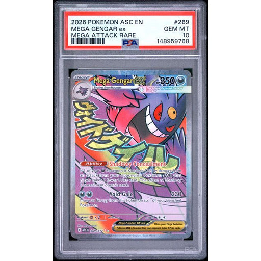 Pokémon TCG: Mega Gengar Ex #269 PSA 10-148959768