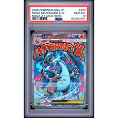 Pokémon TCG: Mega Charizard X Ex #223 PSA 10 - Japanese