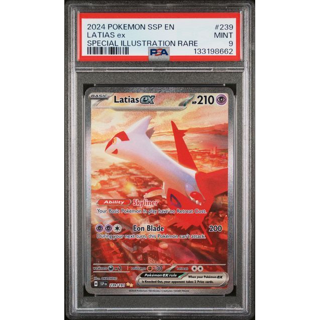Pokémon TCG: Latias Ex #239 PSA 9-133198662