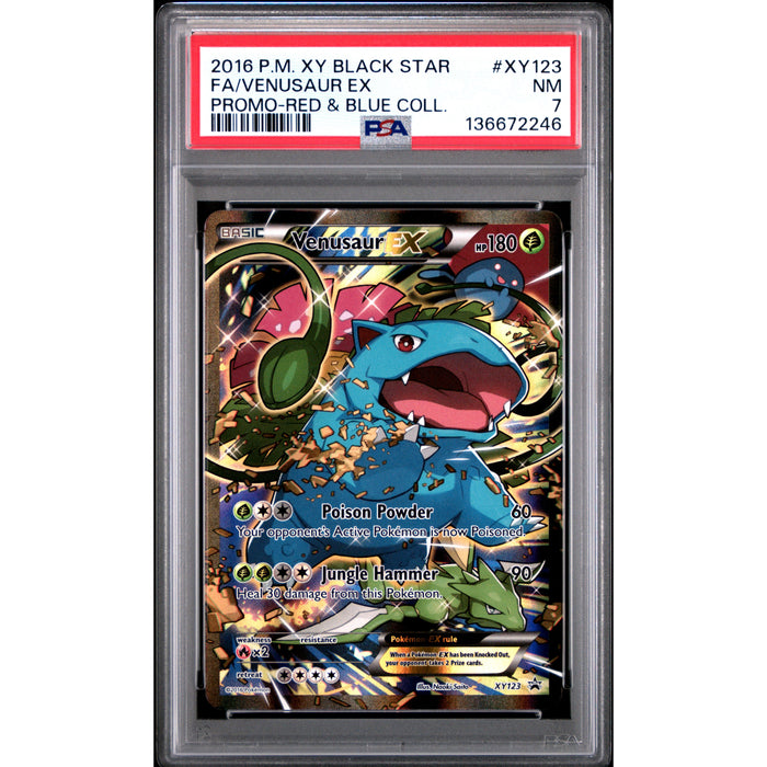 Pokémon TCG: Venusaur Ex XY123 PSA 7 - Black Star Promo