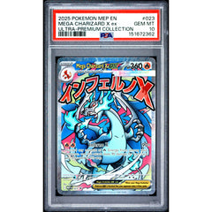 Pokémon TCG: Mega Charizard X Ex #023 PSA 10