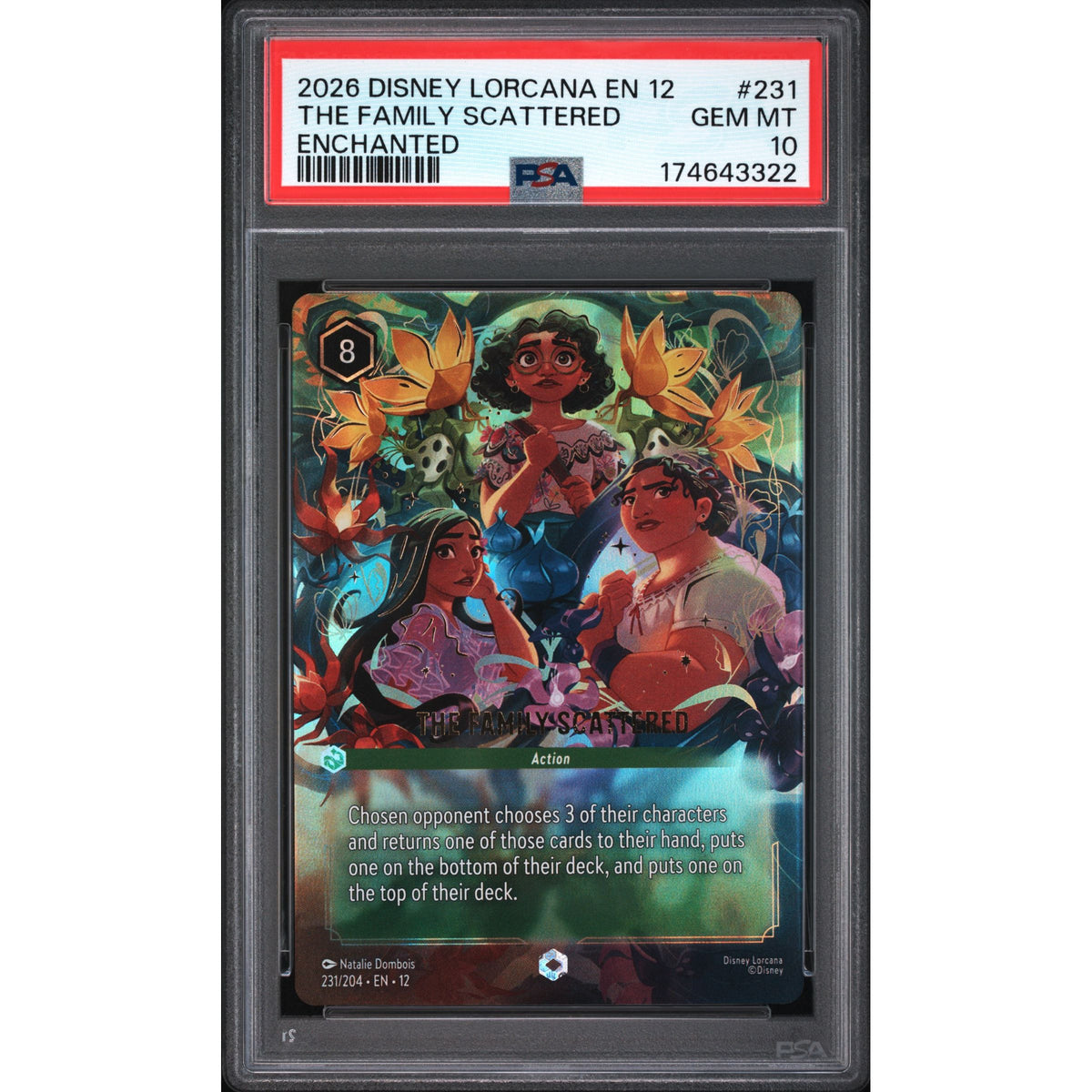 Lorcana: The Family Scattered #231 PSA 10-174643322