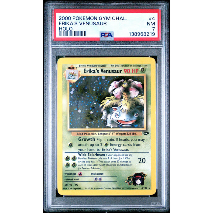 Pokémon TCG: Erika's Venusaur #4 PSA 7-138968219