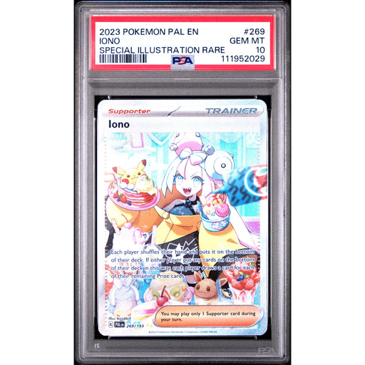 Pokémon TCG: Iono 269 PSA 10 - Paldea Evolved