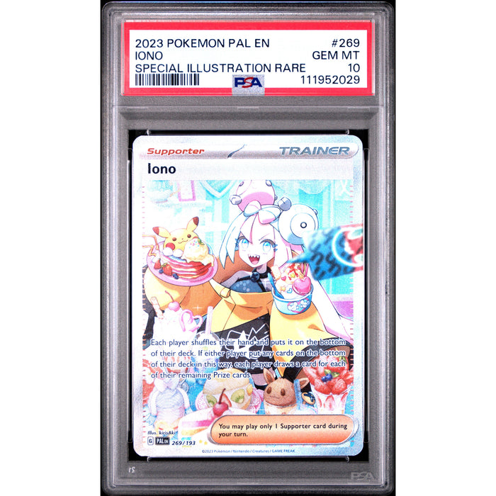 Pokémon TCG: Iono 269 PSA 10 - Paldea Evolved