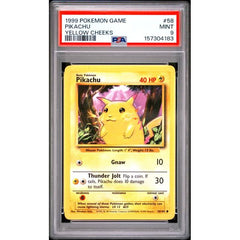 Pokémon TCG: Pikachu #58 PSA 9 - Base