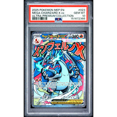 Pokémon TCG: Mega Charizard X Ex #023 PSA 10