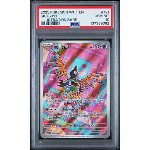 Pokémon TCG: Sigilyph #121 PSA 10-137389082