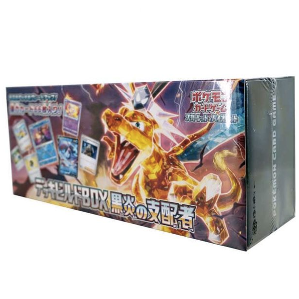 Pokémon TCG: Ruler of the Black Flame Deck Build Box - Japansk (Scarlet & Violet)