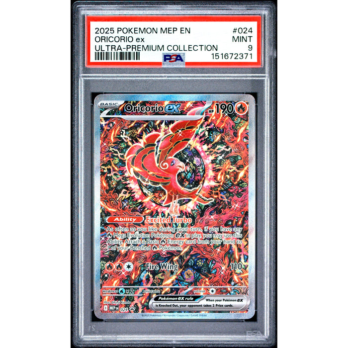 Pokémon TCG: Oricorio Ex #024 PSA 9-151672371