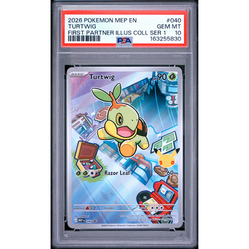Pokémon TCG: Turtwig #040 PSA 10-163255830