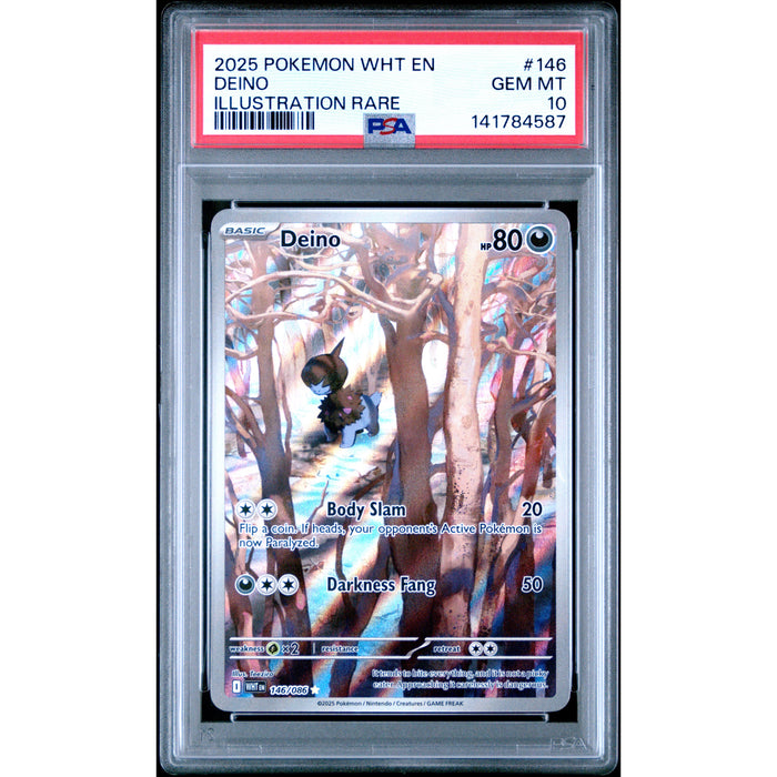 Pokémon TCG: Deino #146 PSA 10-141784587