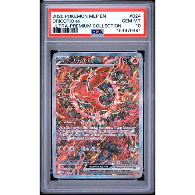 Pokémon TCG: Oricorio Ex #024 PSA 10-154876491