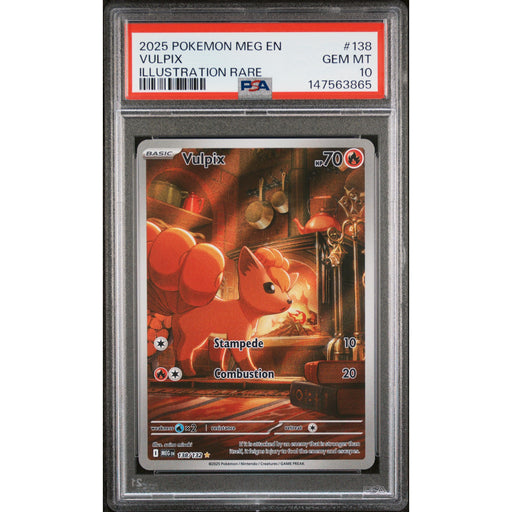 Pokémon TCG: Vulpix #138 PSA 10-147563865