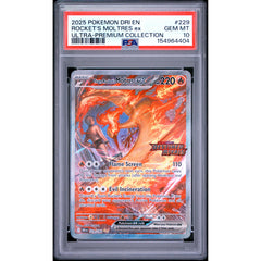 Pokémon TCG: Rocket's Moltres Ex #229 PSA 10