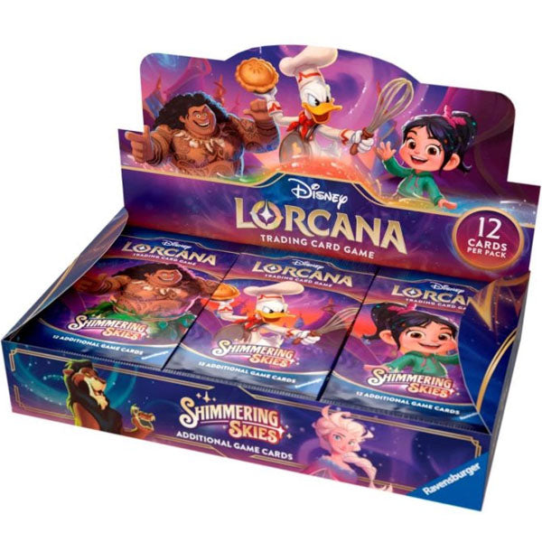 Disney Lorcana: Shimmering Skies Booster Display