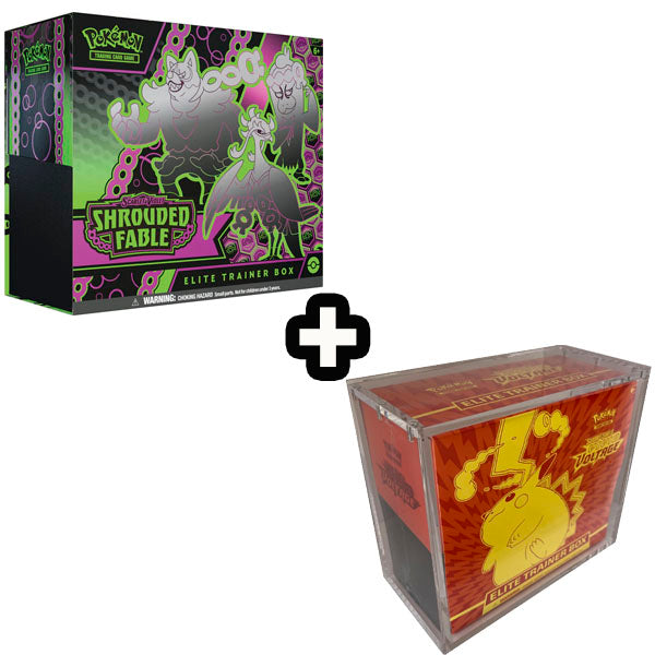 Shrouded Fable Elite Trainer Box + Elite Trainer Box Akryl case - Bundle