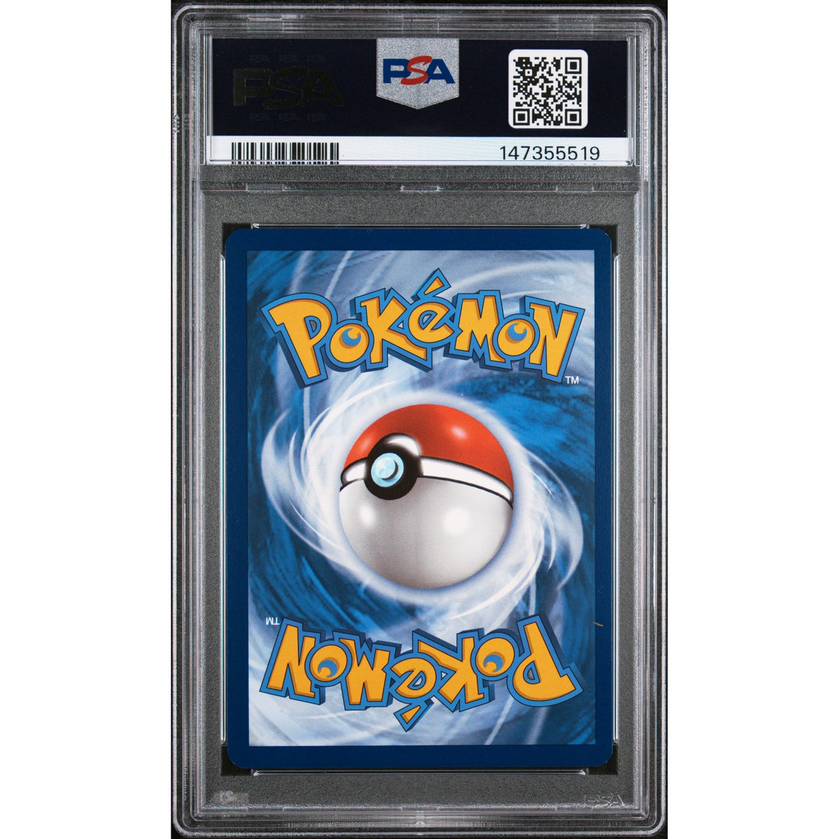 Pokémon TCG: Rayquaza-Holo {{setAbbreviation}} 029 NM PSA 8 (Back)