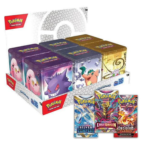 Pokemon TCG: Stacking Tin Wave 1 Case - 2024