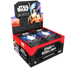 Star Wars: Spark of Rebelion Booster Display