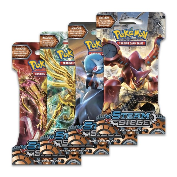 Pokémon TCG: Steam Siege Booster Pack - Sleeved (X & Y)