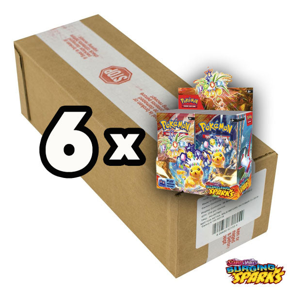 Pokémon TCG: Surging Sparks Booster Box Case (Scarlet & Violet 8)