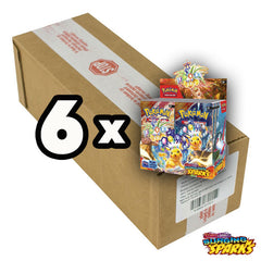Pokemon: Surging Sparks Booster Box-fodral (Scarlet & Violet 8)