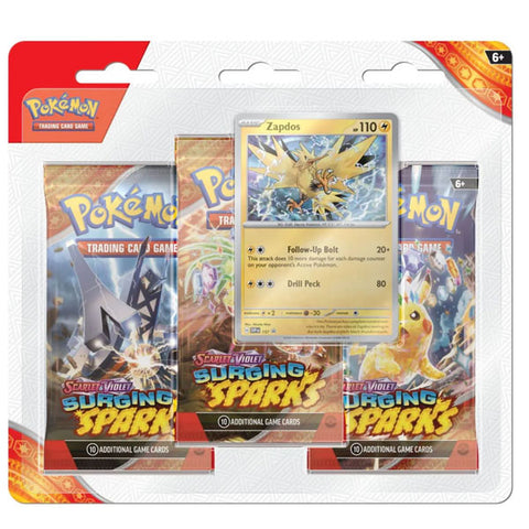 Pokémon TCG: Surging Sparks 3-pack Blister