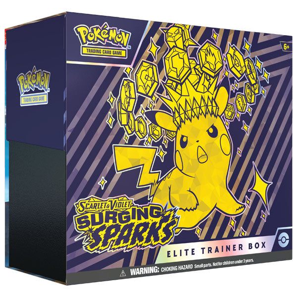 surging sparks booster box how many packs Pokmon TCG: Scarlet & Violet These Packs Are Designed For Ages 6 And Up And Are In English Language Pokemon Scarlet & Violet Surging