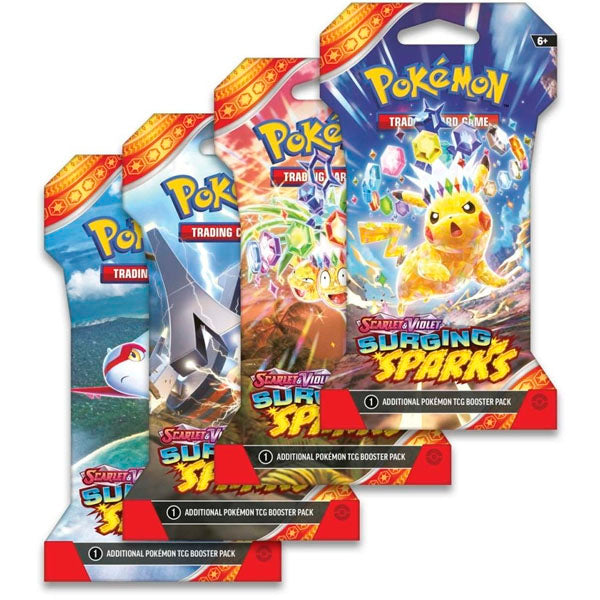 Pokemon: Surging Sparks Sleeved Booster Pack (Scarlet & Violet 8)