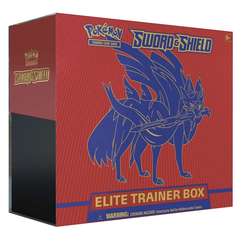 Pokémon TCG: Sword & Shield Base Set Elite Trainer Box - Zacian (Sword & Shield)
