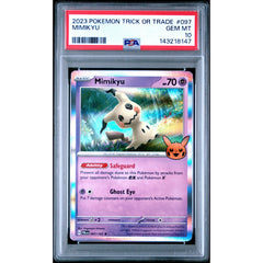 Pokémon TCG: Mimikyu #097 PSA 10 - Trick or Trade