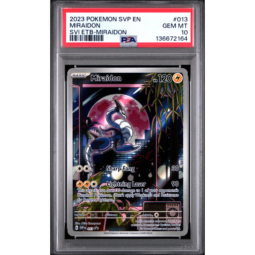 Pokémon TCG: Miraidon #013 PSA 10 - Promo