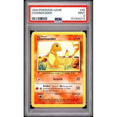 Pokémon TCG: Charmander #46 PSA 9 - Base