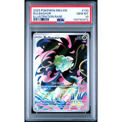 Pokémon TCG: Bulbasaur #133 PSA 10 - Mega Evolution