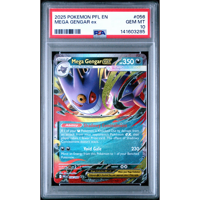 Pokémon TCG: Mega Gengar Ex #056 PSA 10-141603285
