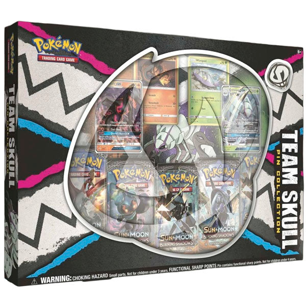 Pokémon TCG: Team Skull pin collection