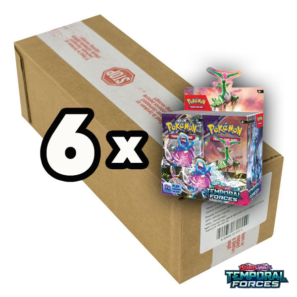 Pokémon TCG: Temporal Forces Booster Box Case (Scarlet & Violet 5)