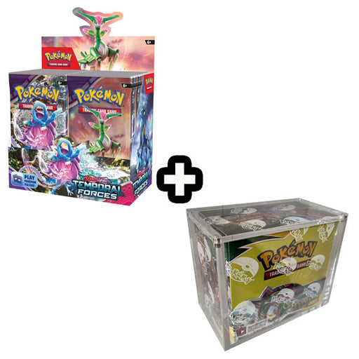 Temporal Forces Booster Box + Akryl case Bundle