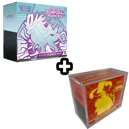 Temporal Forces Elite Trainer Box + Elite Trainer Box Akryl case - Bundle