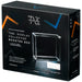 Matte black rectangular packaging for The Acrylic Box: Magic: The Gathering Collector Box Akryl Case by Wizards of the Coast. The box showcases an image of the clear akryl case, prominent branding, and text highlighting its premium akryl beskyttelse and collector box compatibility.