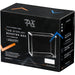 A black box labeled “The Acrylic Box: One Piece Booster Box Akryl Case” from The Acrylic Box, featuring an image of a transparent acrylic case and colorful accents on the packaging—perfect for protecting or stylishly displaying your favorite One Piece booster box.