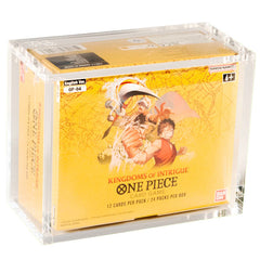 The Acrylic Box: One Piece Booster Box Acrylic Case