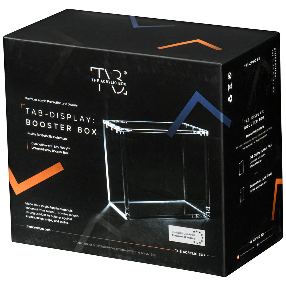 The Acrylic Box: Star Wars Unlimited Booster Box Akryl Case