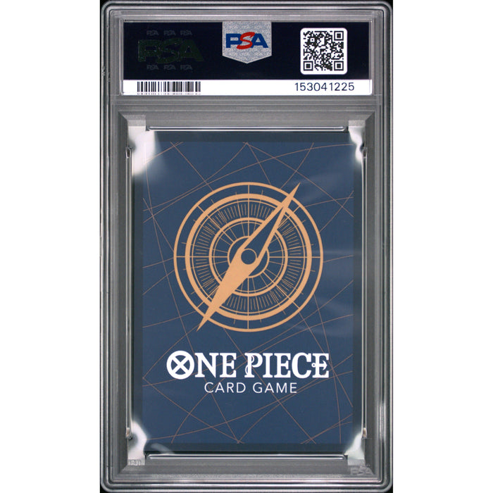Pokémon TCG: Monkey D. Luffy {{setAbbreviation}} 110 NM PSA 10 (Back)