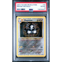 Pokémon TCG: Magneton 10 PSA 4 Holo - Neo Revelation