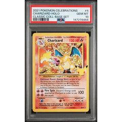 Pokémon TCG: Charizard Holo #4 PSA 10 - Celebrations