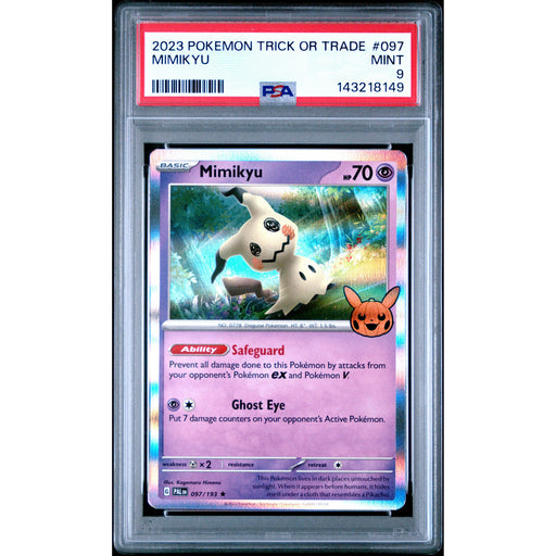 Pokémon TCG: Mimikyu #097 PSA 9 - Trick or Trade-143218149
