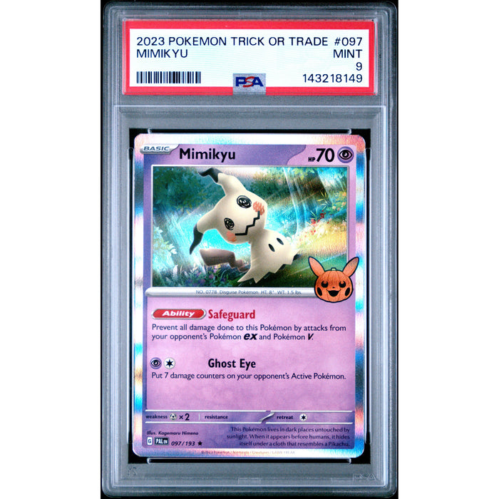 Pokémon TCG: Mimikyu #097 PSA 9 - Trick or Trade-143218149
