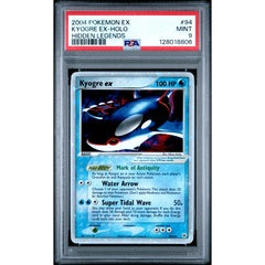 Pokémon TCG: Kyogre Ex 94 PSA 9 Holo - Hidden Legends